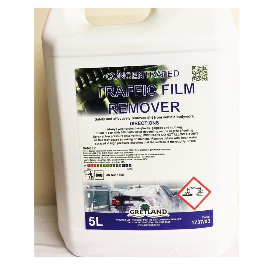 CHD Conc. Traffic Film Remover 5ltr Cleaning and Hygiene Distributors