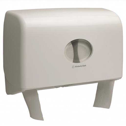KC6947 Aquarius Twin Mini Jumbo Toilet Roll Dispenser Cleaning and
