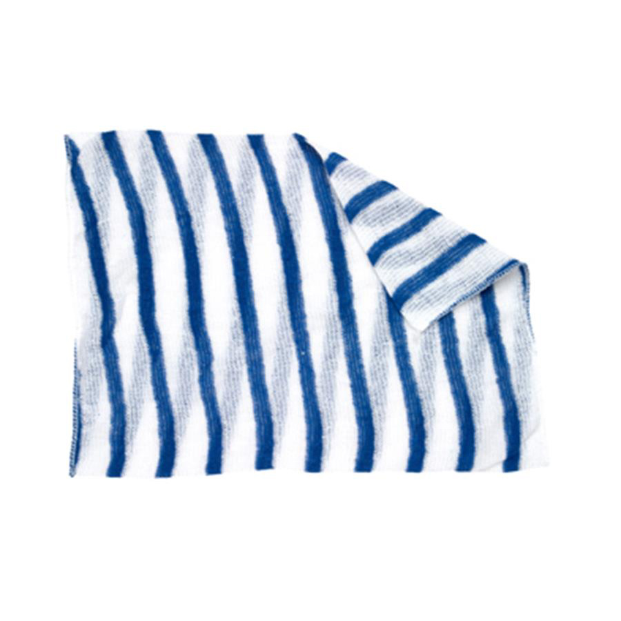 Stripe Dishcloth x 10 - Blue