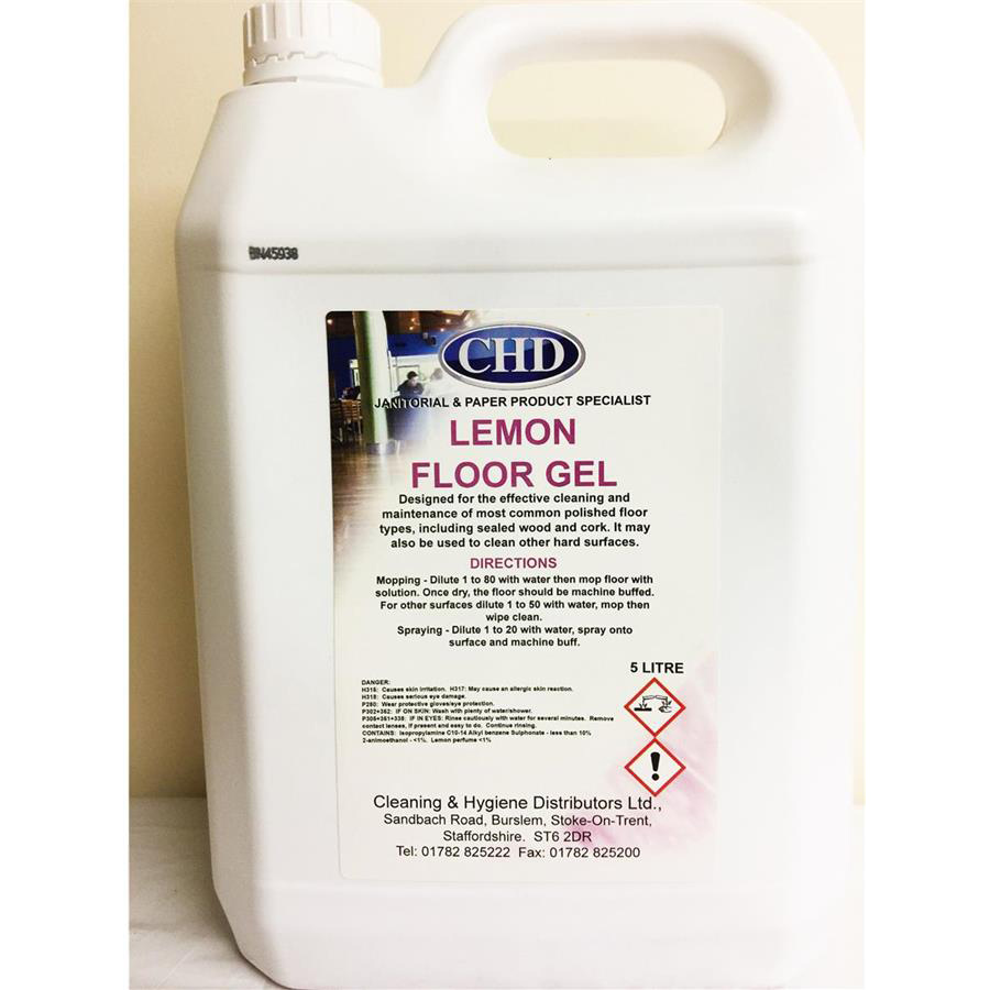 CHD LEMON FLOOR GEL 5LTR