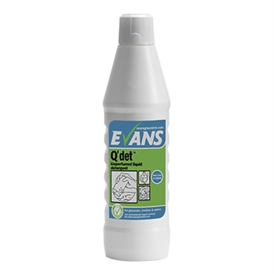 EVANS Q-DET WASHING UP LIQUID 1LTR