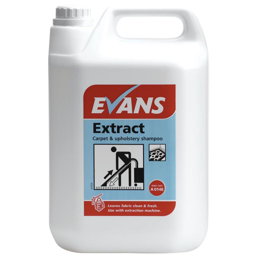 EVANS EXTRACT PRO - CARPET SHAMPOO 5LTR