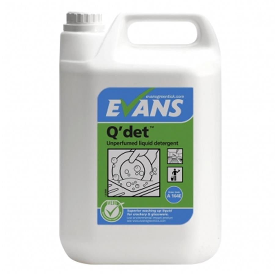 Evans Q-DET WASHING UP LIQUID 5LTR