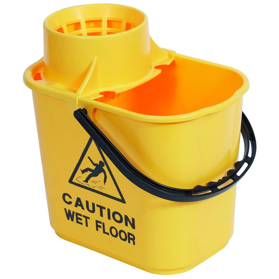 Exel Mop Bucket 15ltr - Yellow