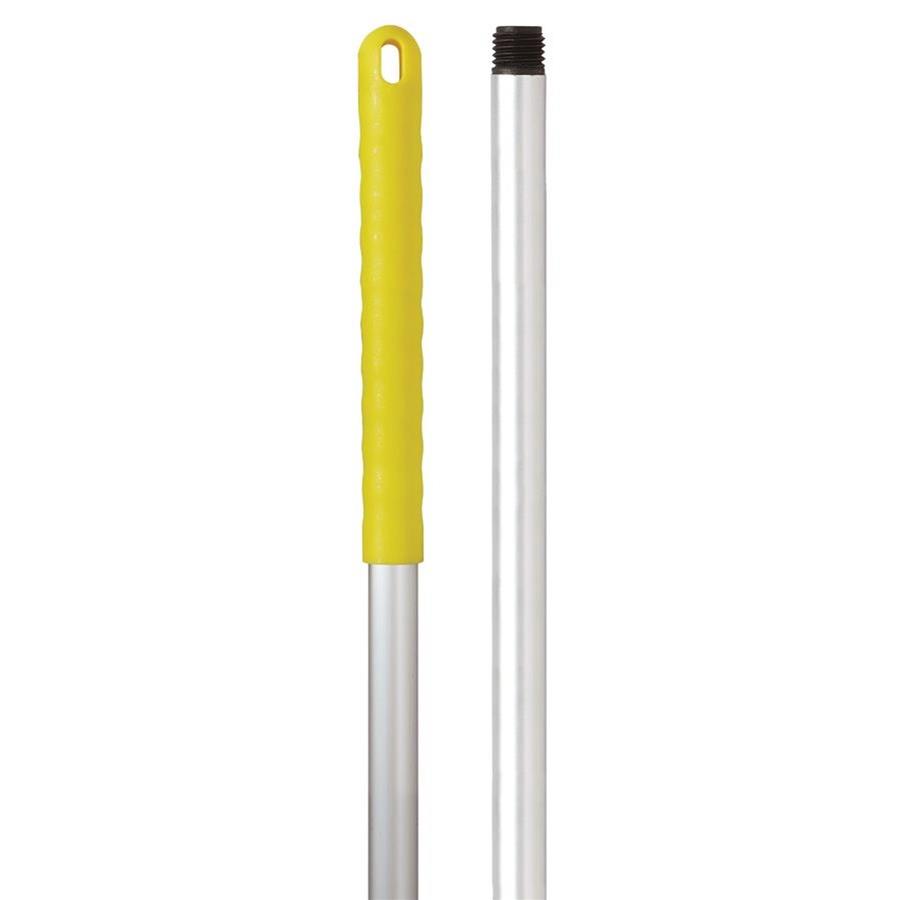 Aluminium 120cm Hygiene Handle - Yellow