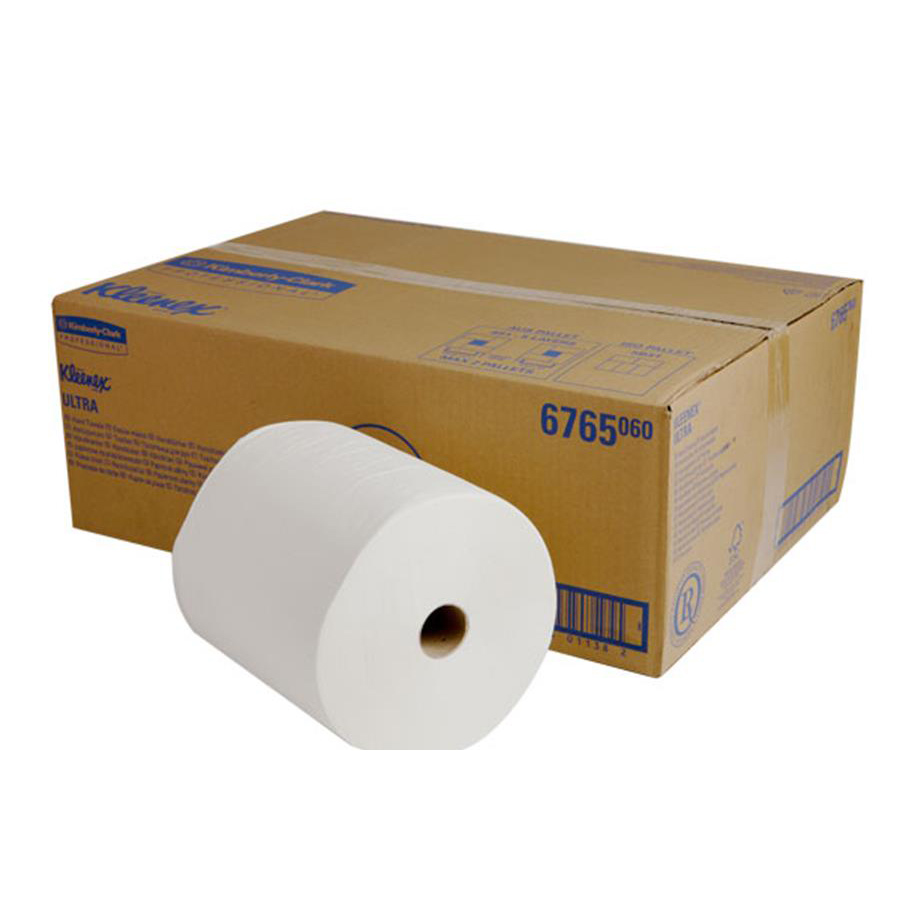 KC6238 Kleenex Ultra Hand Towel Rolls - White 2 ply