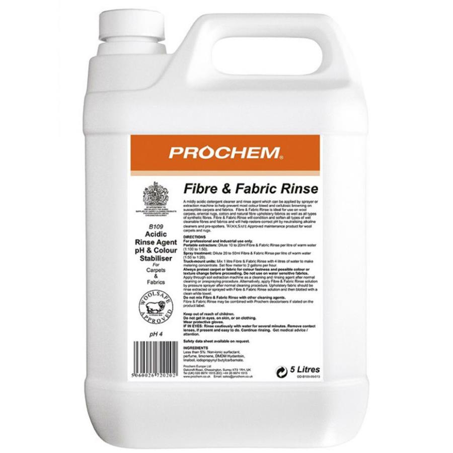 PROCHEM FIBRE & FABRIC RINSE 5LTR