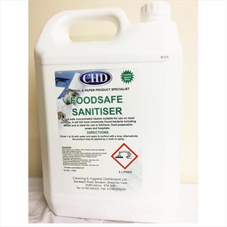 CHD FOODSAFE SANITISER 5LTR