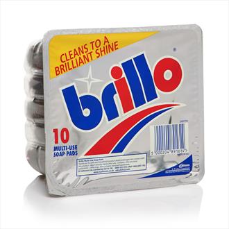 BRILLO SOAP PADS x 10