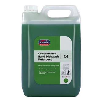 JEYES C4 CONCENTRATED HAND DISHWASH DETERGENT 5LTR