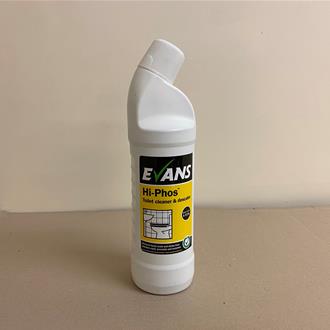 EVANS HI-PHOS TOILET CLEANER & DESCALER 1 LTR