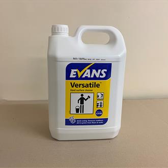 EVANS VERSATILE HARD SURFACE CLEANER 5LTR