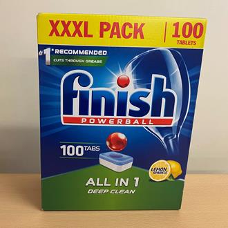 FINISH POWERBALL CLASSIC DISHWASHER TABLETS (100)