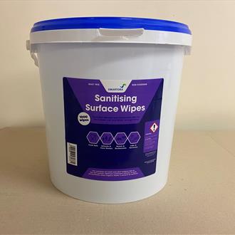 SMARTORA SANITISING SURFACE WIPES 1000 WIPES