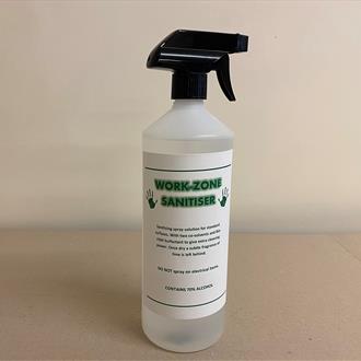 WORK-ZONE SANITISER 1 LTR